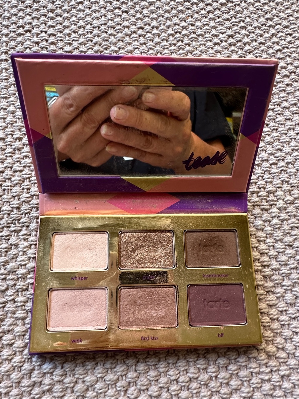 tarte Petite Eyeshadow Palette - Pink, Plum & Gold Mix